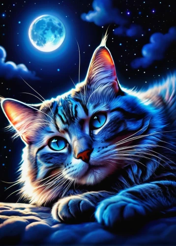 cat on a blue background,cat vector,jayfeather,cat with blue eyes,skyclan,moonan,felino,blue eyes cat,bluestar,riverclan,starclan,mau,luna,kittani,drawing cat,windclan,cat image,gato,lunar,cat,Conceptual Art,Sci-Fi,Sci-Fi 20