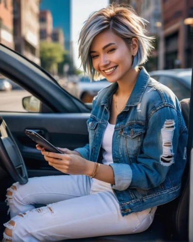 woman holding a smartphone,girl in car,auto financing,driving assistance,girl and car,woman in the car,blonde woman reading a newspaper,motorcoaching,mobistar,lyft,rideshare,car rental,car model,rent a car,car assessment,autonomous driving,carsharing,car wallpapers,technology in car,autolink,Conceptual Art,Fantasy,Fantasy 08