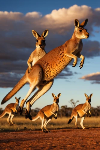 kangaroo mob,kangaroos,red kangaroo,australian wildlife,macropodidae,kangaroo,eastern grey kangaroo,macropus rufogriseus,wallabies,macropus giganteus,cangaroo,wallaby,bennetts wallaby,australia,rednecked wallaby,marsupial,kangaroo with cub,south australia,hare coursing,australian rules football,Conceptual Art,Sci-Fi,Sci-Fi 08