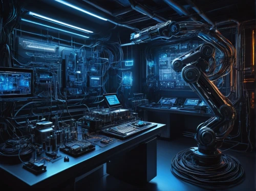 computer room,laboratory,computer workstation,computer art,fractal environment,engine room,biomechanical,synth,computerized,technological,computer graphic,computer,fractal design,cybersmith,cyberscene,computerworld,cyberonics,the server room,sci fiction illustration,computation,Photography,Artistic Photography,Artistic Photography 06