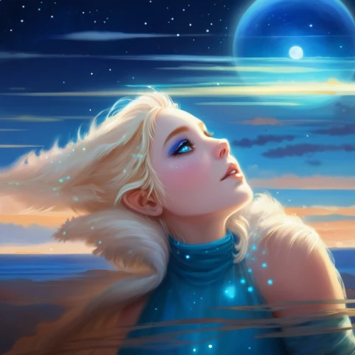 aurora,fantasia,janna,cielo,fantasy picture,fantasy portrait,falling star,rosalina,elsa,eilonwy,lumi,celestial,dreamtime,estrella,dreamscapes,amphitrite,auroral,adagio,aquarius,estrellita,Illustration,Realistic Fantasy,Realistic Fantasy 01