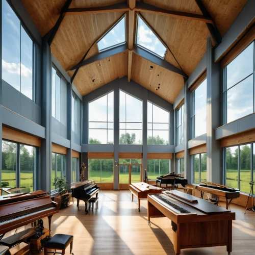 christ chapel,clerestory,forest chapel,music conservatory,conservatories,interlochen,sunroom,concert hall,pipe organ,cochere,grand piano,clubhouses,prestonwood,wooden beams,chapel,narthex,wooden windows,wooden church,conservatory,sanctuary,Photography,General,Realistic