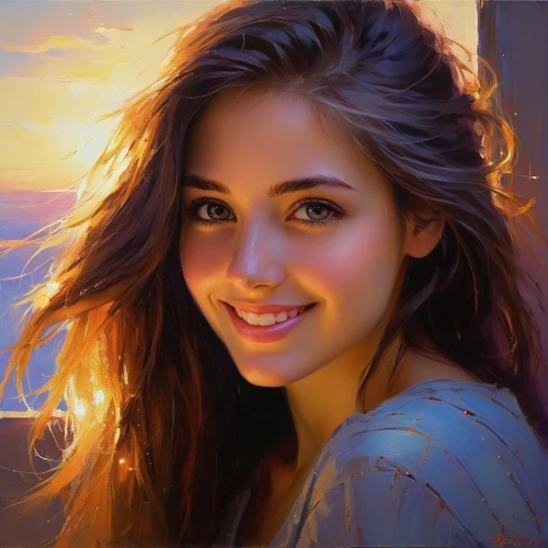 romantic portrait,girl portrait,young woman,oil painting,girl on the boat,beautiful young woman,portrait background,portrait of a girl,fantasy portrait,oil painting on canvas,mystical portrait of a girl,a girl's smile,photo painting,relaxed young girl,artist portrait,art painting,girl on the river,girl drawing,moana,pretty young woman,Conceptual Art,Sci-Fi,Sci-Fi 22