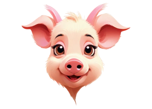 cartoon pig,kawaii pig,pig,pigman,pink vector,swine,pork,oink,piggot,pigmeat,piggly,piggy,porc,piggie,suckling pig,duroc,scrofa,porker,cochon,kune,Conceptual Art,Oil color,Oil Color 04