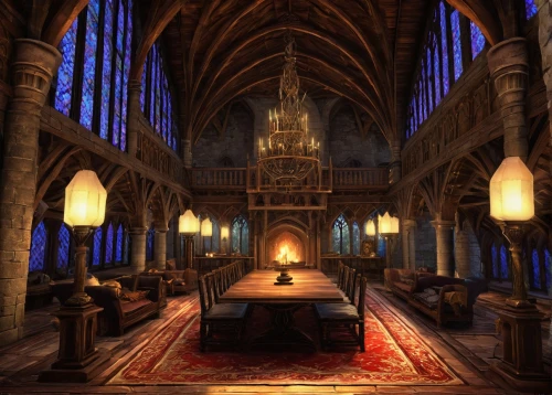 nidaros cathedral,sacristy,ecclesiatical,hall of the fallen,medieval,hammerbeam,cathedral,gothic church,presbytery,sanctuary,ecclesiastical,ornate room,sanctum,scriptorium,praetorium,labyrinthian,the cathedral,crypt,haunted cathedral,cloisters,Illustration,Japanese style,Japanese Style 12