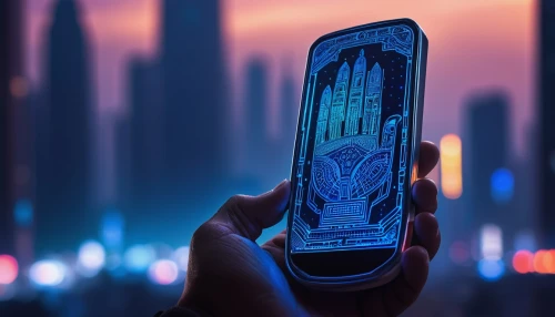 walkie talkie,tron,cell phone,cybercity,superhero background,cyberpunk,iphone x,phone case,handheld,futuristic,cellular phone,phone icon,futuristic landscape,viewphone,oscorp,gotham,lexcorp,phone,electroluminescent,city lights,Conceptual Art,Daily,Daily 07