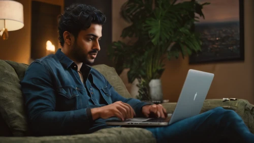 man with a computer,blur office background,saeid,salhab,nikhil,sayid,tesfaye,abdulrahman,laptop,tariq,abdulla,waqas,abed,abdulkarim,anirudh,work from home,norota,purab,hasan,aditya,Photography,General,Fantasy