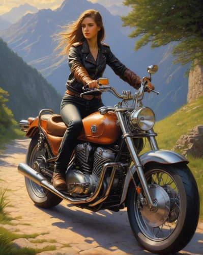 motorcycle,motorcycling,motorbike,motorcycles,harley-davidson,biker,motorcyclist,harley davidson,motorcycle tour,motor-bike,motorcycle tours,woman bicycle,oil painting,ride out,oil painting on canvas,motorcycle racer,ride,family motorcycle,black motorcycle,motorcycle accessories,Conceptual Art,Fantasy,Fantasy 28