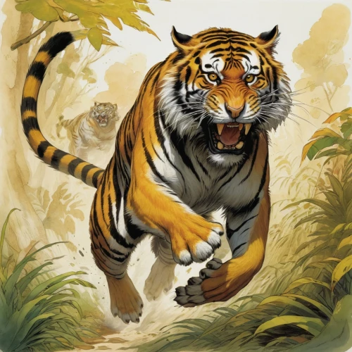 tiger png,a tiger,bengal tiger,tiger,asian tiger,sumatran tiger,bengalenuhu,chestnut tiger,bengal,tigers,sumatran,tigerle,type royal tiger,sumatra,siberian tiger,young tiger,tiger cat,felidae,royal tiger,amurtiger,Illustration,Realistic Fantasy,Realistic Fantasy 04