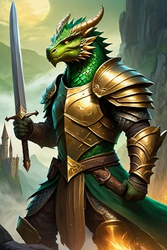 sobek,wra,dragonslayer,keeshan,zegrean,drakenstein,shadrake,khwarezmid,dragon of earth,elashyi,krepon,serdamba,niroshan,kukulkan,lizardfolk,draka,zardran,slann,emerald lizard,sveinn,Illustration,Realistic Fantasy,Realistic Fantasy 01