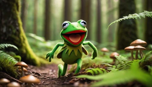 frog background,running frog,aaaa,aaa,frog figure,cartoon video game background,green frog,leaupepe,forest animal,cartoon forest,forest background,frog gathering,kermit,pepe,frosch,3d render,croak,frog,jazz frog garden ornament,pasquel,Illustration,Abstract Fantasy,Abstract Fantasy 14