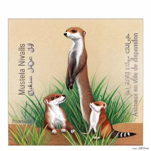 mustelids,mustelidae,abyssinians,treeshrews,cricetidae,suricata suricatta,woodhoopoes,madagascans,greeting card,meerkats,ringtail,schleich,white-headed munia,animalium,black-headed munia,tyto longimembris,callicebus,stoats,lemurs,malagasy taggecko,Common,Common,Natural