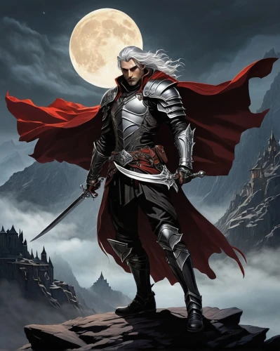 alatriste,geralt,ravenloft,heroic fantasy,highwayman,shivaji,baldur,elric,moonsorrow,hayrettin,raistlin,swashbuckler,drizzt,elfatih,seregil,swain,wulfstan,haradrim,grimjack,filmar,Illustration,Retro,Retro 03