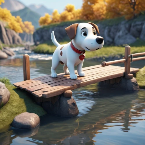 disneynature,jack russel terrier,konietzko,animal film,beagle,jack russell,dog illustration,dog in the water,tumblehome,aaaa,terriers,cute cartoon character,animates,laika,companion dog,jack russell terrier,wishbone,embark,cute puppy,beagles,Unique,3D,3D Character