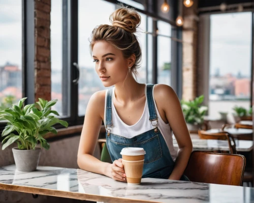 woman drinking coffee,woman at cafe,barista,coffee background,women at cafe,baristas,a buy me a coffee,girl in overalls,coffee icons,cortado,coffee shop,espresso,drinking coffee,cappuccino,coffeetogo,waitress,the coffee shop,cappuccinos,coffee break,parisian coffee,Art,Classical Oil Painting,Classical Oil Painting 04