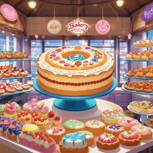cake shop,bakery,pastry shop,cupcake background,birthday banner background,sweet pastries,cake buffet,donut illustration,pâtisserie,donut,pastries,baumkuchen,sweets,small cakes,sufganiyah,circus stage,cake stand,donuts,cakes,party pastries,Illustration,Japanese style,Japanese Style 03