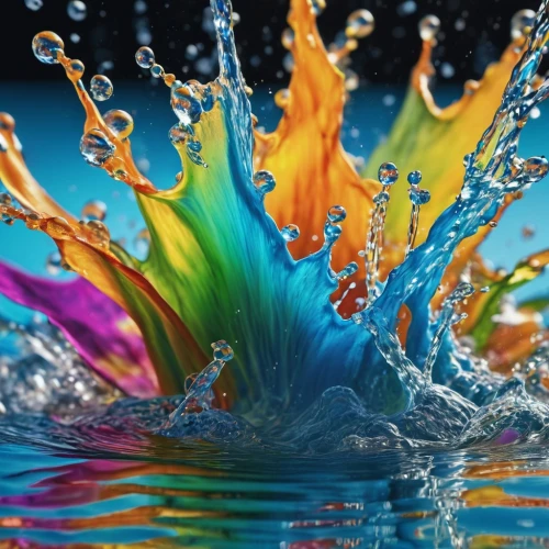 colorful water,water splash,splash photography,water splashes,splash water,sea water splash,splashing,splash of color,water flower,colorful background,colorful glass,colorful foil background,background colorful,fluid flow,water droplet,water drop,spark of shower,splash,water drops,water droplets,Photography,General,Realistic