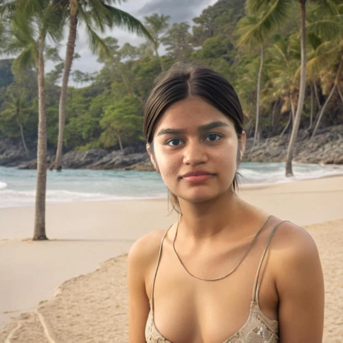 indian girl,moana,indian,beach background,east indian,indian woman,aditi rao hydari,polynesian girl,kamini kusum,kamini,indian celebrity,tahiti,maldivian rufiyaa,indian girl boy,anushka shetty,pooja,idyllic,maya,bali,hula,Female,Northern Europeans,Outdoor,Beach