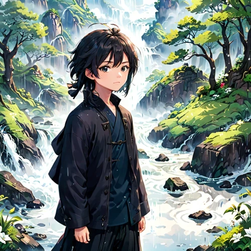 eguren,yuu,akutagawa,athrun,kazuto,dazai,guren,forest background,horikawa,violet evergarden,pelleas,finnian,baskerville,kanno,sakuma,fubuki,ritsu,hibiya,noctis,ryunosuke,Anime,Anime,Traditional