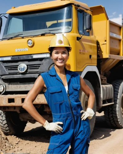 female worker,volvo ec,kamaz,blue-collar worker,personal protective equipment,construction vehicle,heavy equipment,blue-collar,railroad engineer,unimog,workwear,construction equipment,geologist,concrete mixer truck,miner,mining,bussiness woman,heavy machinery,construction machine,digging equipment,Photography,Documentary Photography,Documentary Photography 35