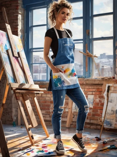 painter,fabric painting,painting technique,girl in overalls,painting,painter doll,artist,illustrator,italian painter,chalk drawing,glass painting,meticulous painting,photo painting,artist portrait,art painting,overalls,artistic,watercolourist,artistshare,dungarees,Unique,Design,Blueprint