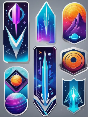 set of cosmetics icons,set of icons,icon set,drink icons,crown icons,systems icons,emblems,party icons,beacons,circle icons,badges,neon arrows,summer icons,glass signs of the zodiac,crests,fairy tale icons,leaf icons,bezels,bookmarks,collected game assets,Unique,Design,Sticker