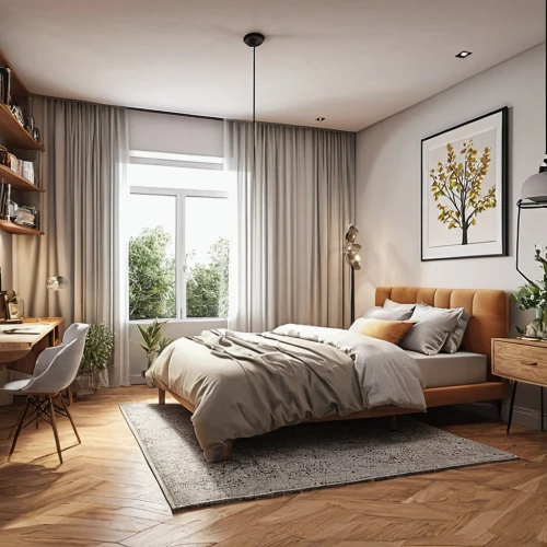 modern room,bedroom,3d rendering,loft,danish room,apartment,modern decor,home interior,bedrooms,appartement,an apartment,guest room,hardwood floors,roominess,contemporary decor,render,great room,shared apartment,scandinavian style,livingroom,Photography,General,Realistic
