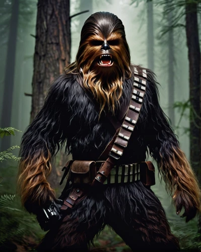 chewbacca,chewy,starwars,aaa,forest animal,star wars,solo,darth vader,totem animal,darth wader,vader,anthropomorphized animals,forest man,bearskin,digital compositing,personal grooming,wicket,stormtrooper,clone jesionolistny,woodsman,Photography,Documentary Photography,Documentary Photography 17