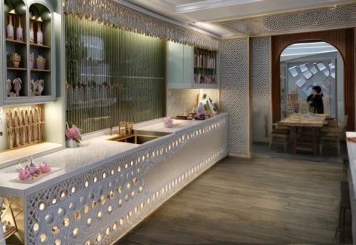 servery,perfumery,bar counter,hammam,wine bar,claridge,jewellers,asprey,ice cream parlor,riad,andaz,claridges,liquor bar,wallcovering,interior decoration,haveli,gournay,locanda,mouawad,gold bar shop