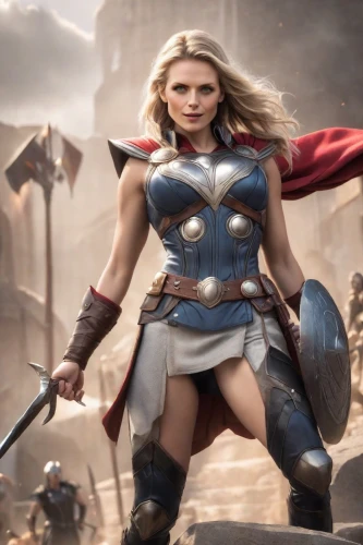 thors,hippolyta,female warrior,thorhild,thundra,super heroine,thor,agron,god of thunder,asgard,asgardian,stormbreaker,strong woman,thunderer,goddess of justice,sandahl,wonderwoman,valkyries,heroically,strong women,Photography,Realistic