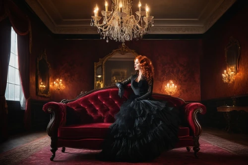 ceremonials,countess,chastain,gothic portrait,victoriana,victorian style,victorian lady,latynina,satine,noblewoman,elegante,baccarat,the fur red,aristocratic,gothic dress,queen anne,elizabeth i,victorian,quirine,duchesse,Art,Artistic Painting,Artistic Painting 33