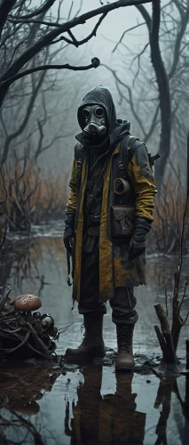 chernovol,postapocalyptic,pubg mascot,blomkamp,swamp,bohlander,voorheesville,putnik,kovco,decontaminated,oysterman,swampy,deadmarsh,trench,underminer,swampland,weyland,hazmat,geist,swamps,Conceptual Art,Daily,Daily 25