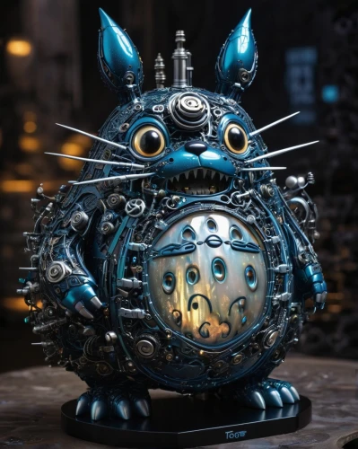 tezcatlipoca,scrap sculpture,mechana,tartabull,totoro,clockmaker,tock,chua,clawdy,tinkertoy,pocketwatch,minurcat,mogaka,runcible,wheatley,truncatula,fafnir,patapon,alberty,mmogs,Conceptual Art,Sci-Fi,Sci-Fi 09