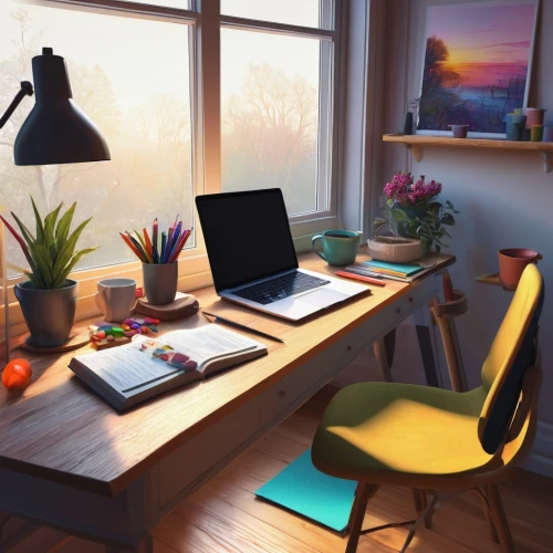 working space,workspace,workspaces,wooden desk,creative office,work space,office desk,writing desk,desk,blur office background,home office,modern office,workstations,work at home,furnished office,3d rendering,desk lamp,bureau,telecommuter,morning light,Conceptual Art,Daily,Daily 29
