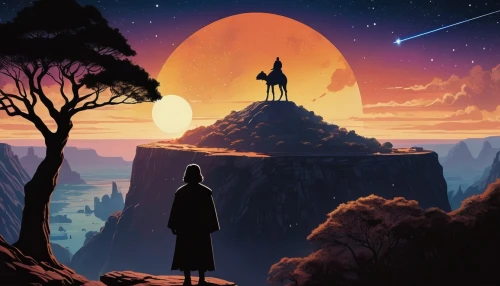 man silhouette,laser buddha mountain,silhouette art,map silhouette,earth rise,silhouette,silhouette of man,would a background,the wanderer,house silhouette,zion,kingdom,big buddha,background image,the silhouette,avatar,wanderer,art silhouette,the horizon,valerian,Photography,General,Cinematic