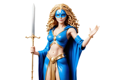 sandahl,blue enchantress,sigyn,lilandra,etheria,lady justice,krietor,arianrhod,goddess of justice,sorceress,amihan,frigga,hippolyta,amphitrite,asherah,sorceresses,sisoulith,belldandy,kushana,figure of justice,Conceptual Art,Sci-Fi,Sci-Fi 13