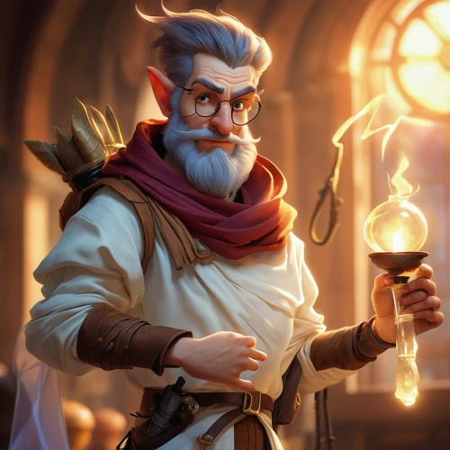 candlemaker,scandia gnome,geppetto,magus,magistrate,merchant,tinsmith,bard,blacksmith,art bard,mage,cg artwork,lamplighter,clockmaker,apothecary,male elf,monk,wizard,torchlight,scholar,Photography,General,Realistic