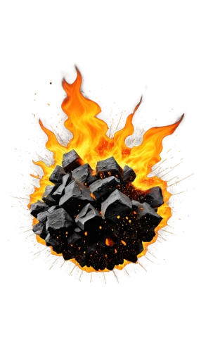 burning of waste,active coal,charcoal nest,fire logo,charcoal kiln,coal energy,tar,brown coal,chaga mushroom,coal,burned firewood,coals,charred,bitumen,lava,burnt pages,firepit,wood ash,cleanup,pile of firewood,Illustration,Japanese style,Japanese Style 20
