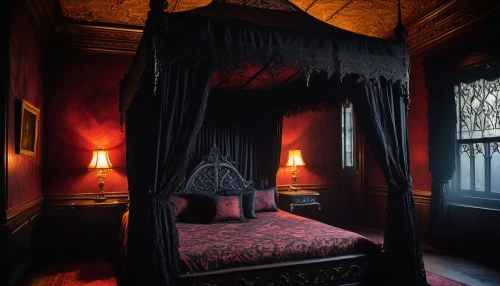 bedchamber,victorian room,four poster,ornate room,chambre,sleeping room,inglenook,bedroom,victorian style,guest room,old victorian,victorian,guestroom,bedrooms,wade rooms,antechamber,dark gothic mood,bedspreads,victoriana,blackburne,Unique,3D,Toy