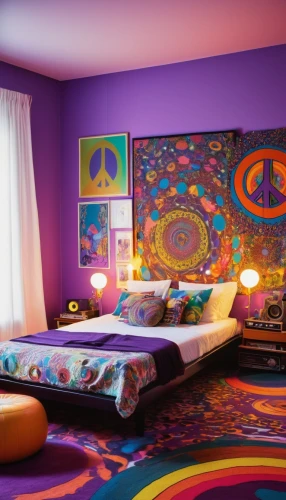 children's bedroom,yotel,kids room,great room,sleeping room,psychedelia,guestroom,boy's room picture,hippie fabric,the little girl's room,bedrooms,tapestries,children's room,quarto,bedspread,huichol,roominess,bedspreads,rugs,bohemian art,Conceptual Art,Daily,Daily 26