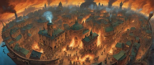 firelands,pillar of fire,tirith,prospal,cataclysm,malom,sundering,kharar,tartarus,incinerator,kondos,notredame,adelaar,icewind,lankhmar,burning earth,schuitema,cauldron,highborn,conflagration