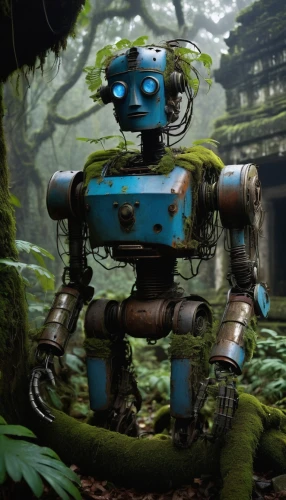 robnik,ethnobotanist,biotrog,robota,minibot,robosapien,matoran,grabot,mech,technirama,automatica,3d render,automatons,bigweld,turover,automaton,bot,robotics,mwonzora,forest man,Photography,Black and white photography,Black and White Photography 02