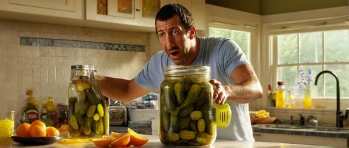 homemade pickles,pickling,snake pickle,pickles,mixed pickles,pickled cucumbers,mason jars,olive in the glass,olive oil,mason jar,glass jar,jalapenos,vlasic,citrus juicer,jars,giardiniera,lemonade,juicing,relish,infused water,Art,Classical Oil Painting,Classical Oil Painting 32