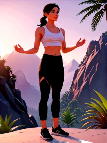 female runner,low poly,lowpoly,desert run,runyon,lara,running,muscle woman,tropico,jogged,jogging,mulan,exercise,workout icons,runner,shadman,hiking,korra,hike,run uphill,Unique,3D,Low Poly