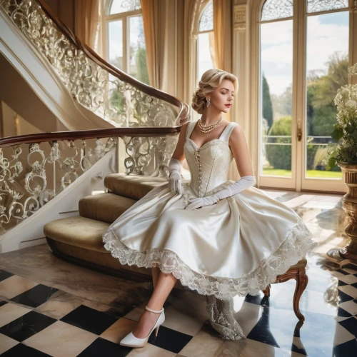 blonde in wedding dress,bridal shoes,wedding photography,peignoir,bridal gown,bridal dress,wedding dress,khorkina,cinderella,wedding gown,wedding dresses,bridal suite,elegance,vintage dress,elegante,a floor-length dress,bridal,wedding shoes,cendrillon,elegant,Illustration,Black and White,Black and White 15