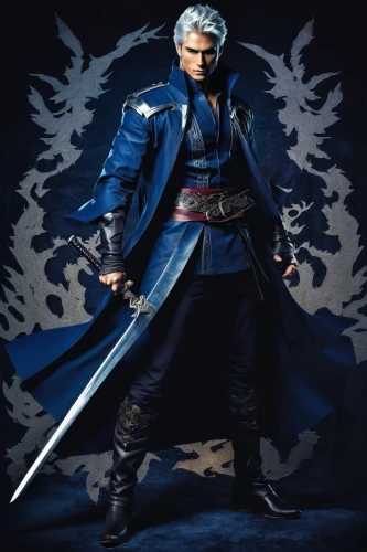 vergil,sparda,auron,michizane,gintoki,dante,arcangelo,yuanji,mitsunari,nezumi,sigurd,ranmaru,geralt,temujin,hitsugaya,xiahou,kazama,aegon,ansem,hijikata,Unique,Paper Cuts,Paper Cuts 07