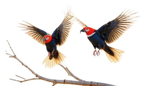 birds on a branch,turacos,birkavs,woodpeckers,fire birds,colorful birds,flowerpeckers,bulbuls,passerine parrots,couple macaw,parrotbills,antbirds,macaws on black background,birds on branch,hummingbirds,red avadavat,bird couple,parrot couple,humming bird pair,bahakel,Conceptual Art,Daily,Daily 01