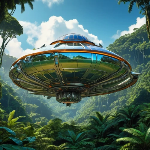 chemosphere,terraformed,ufo interior,biosphere,technosphere,futuristic landscape,flying saucer,mothership,yavin,deltha,arcology,alien ship,ecotopia,saucer,skyship,primosphere,motherships,homeworlds,ufo,sky space concept,Photography,General,Realistic