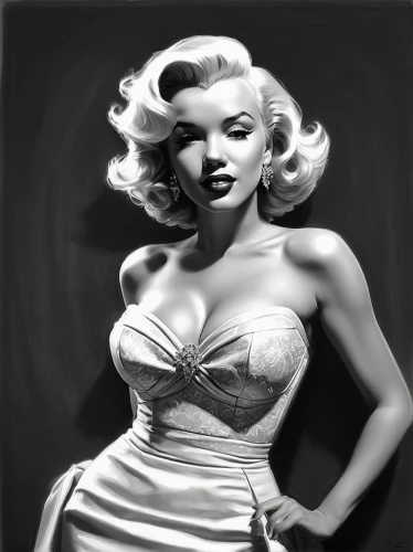 marilyn monroe,marylin monroe,marylin,pin-up girl,marylyn monroe - female,retro pin up girl,marilyn,pin up girl,marilynne,monroe,pin-up model,valentine pin up,merilyn monroe,pin ups,retro pin up girls,marilyns,marilyng,pin-up girls,valentine day's pin up,mamie van doren,Illustration,Black and White,Black and White 08