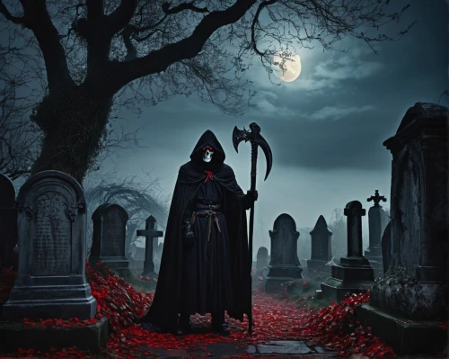 mourners,grim reaper,mourner,grimm reaper,graveside,angel of death,moonsorrow,mouring,samhain,necrology,necromancer,graveyards,sepulcher,dark gothic mood,gothic woman,funerary,death god,interment,mortuary,burial ground,Illustration,Vector,Vector 20